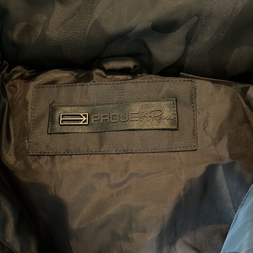 Projek raw winter jacket. Black Camo. Size L. NWT. - Picture 5 of 10